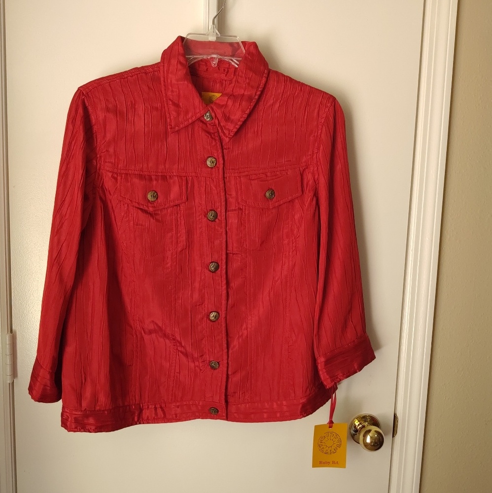 Ruby Rd. NWT jacket 16W